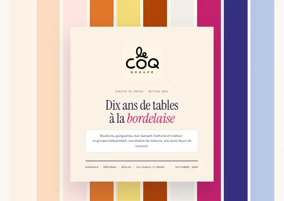 Couverture du dossier de presse 2026